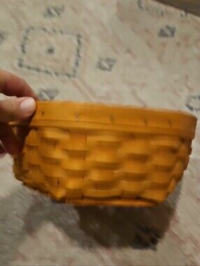 Longaberger Handwoven Lattice Basket